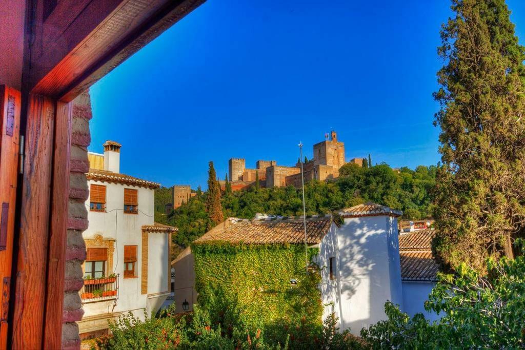 Breathtaking Alhambra View Balconies, Albaizyn Appartement Granada Buitenkant foto