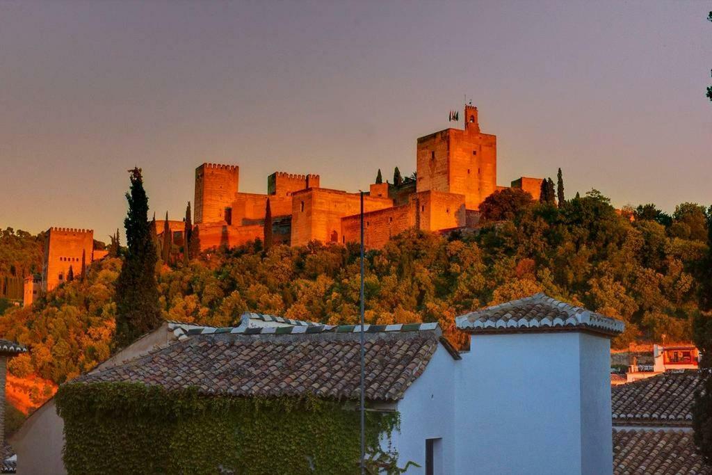 Breathtaking Alhambra View Balconies, Albaizyn Appartement Granada Buitenkant foto